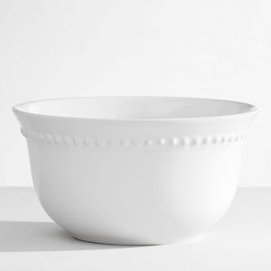 Pottery Barn Emma Dinnerware Serving Bowl- Off White